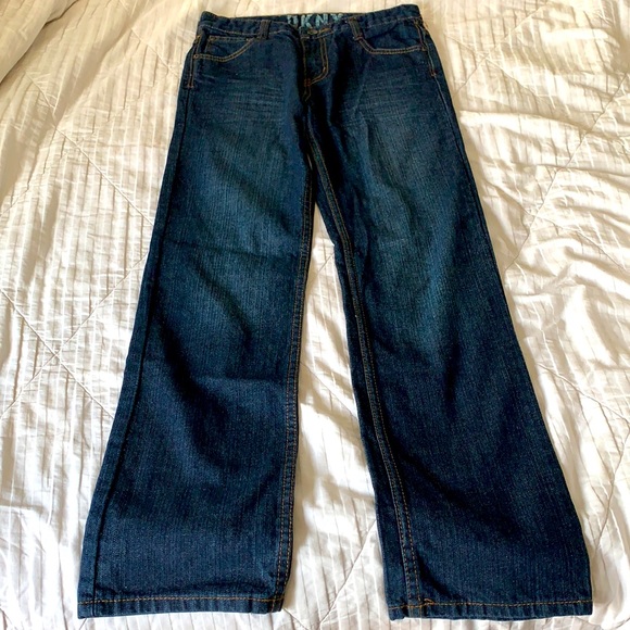 DKNY Boys Dark Blue Jeans - Picture 2 of 5